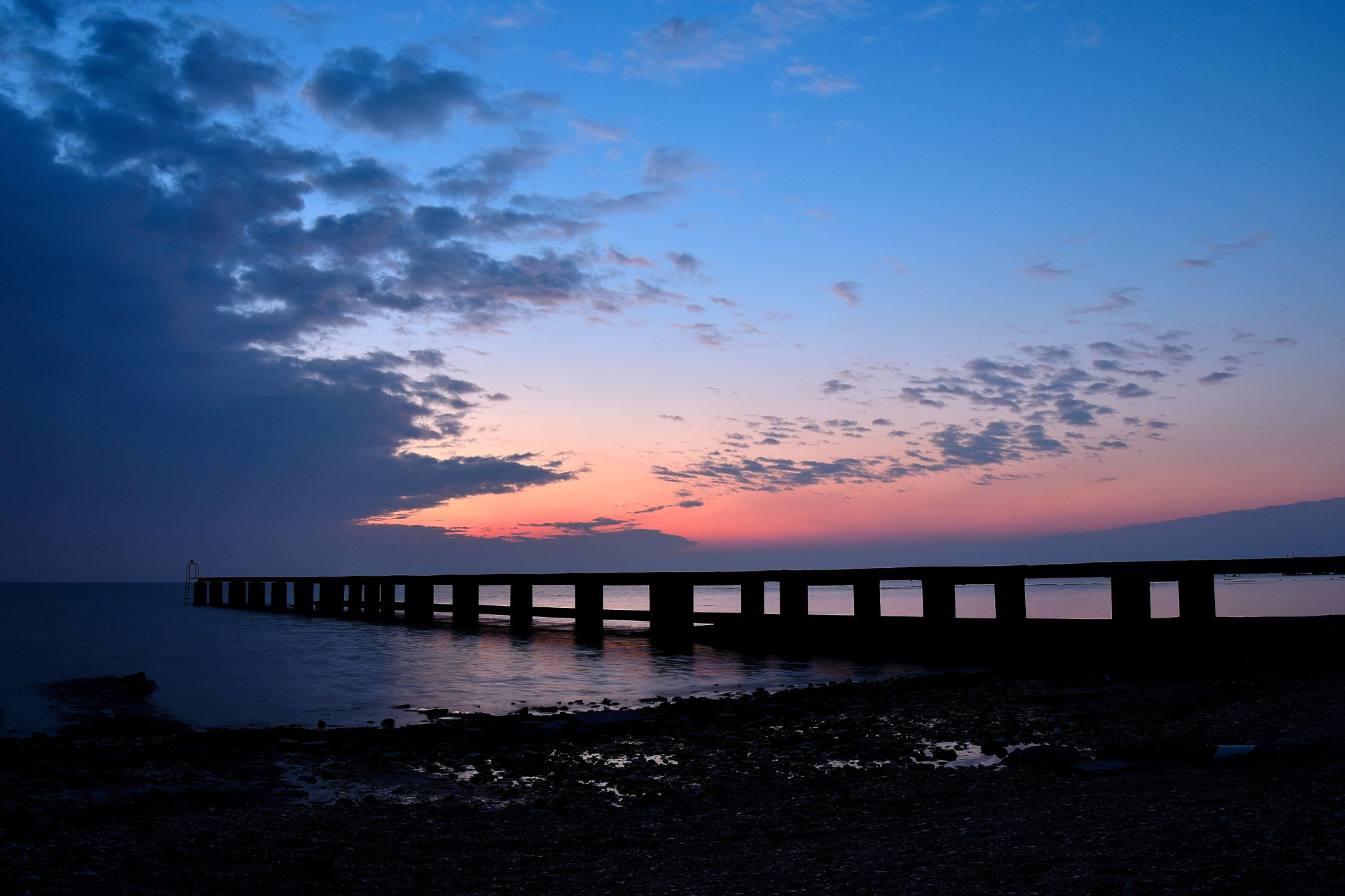 Nikon D5500 sample photo. The pier photography
