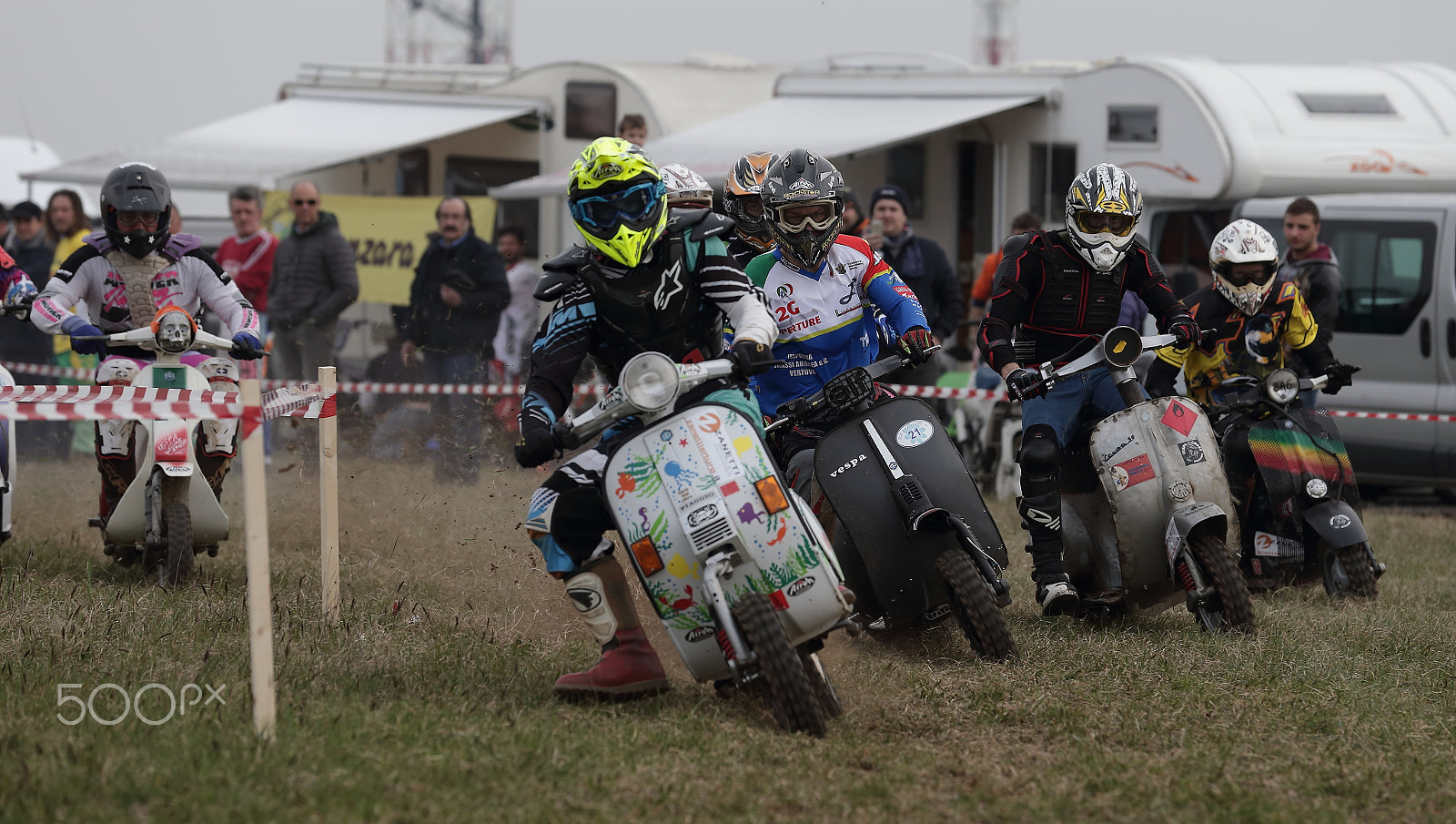 Canon EOS-1D X sample photo. Vespa cross photography