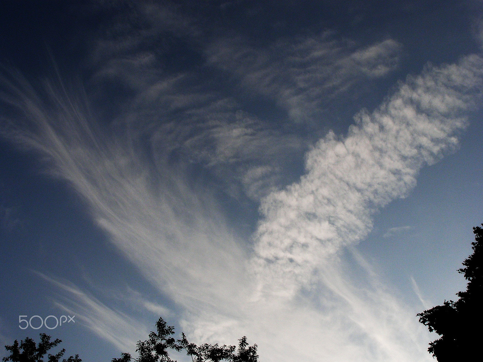 Olympus SP510UZ sample photo. Clouds photography