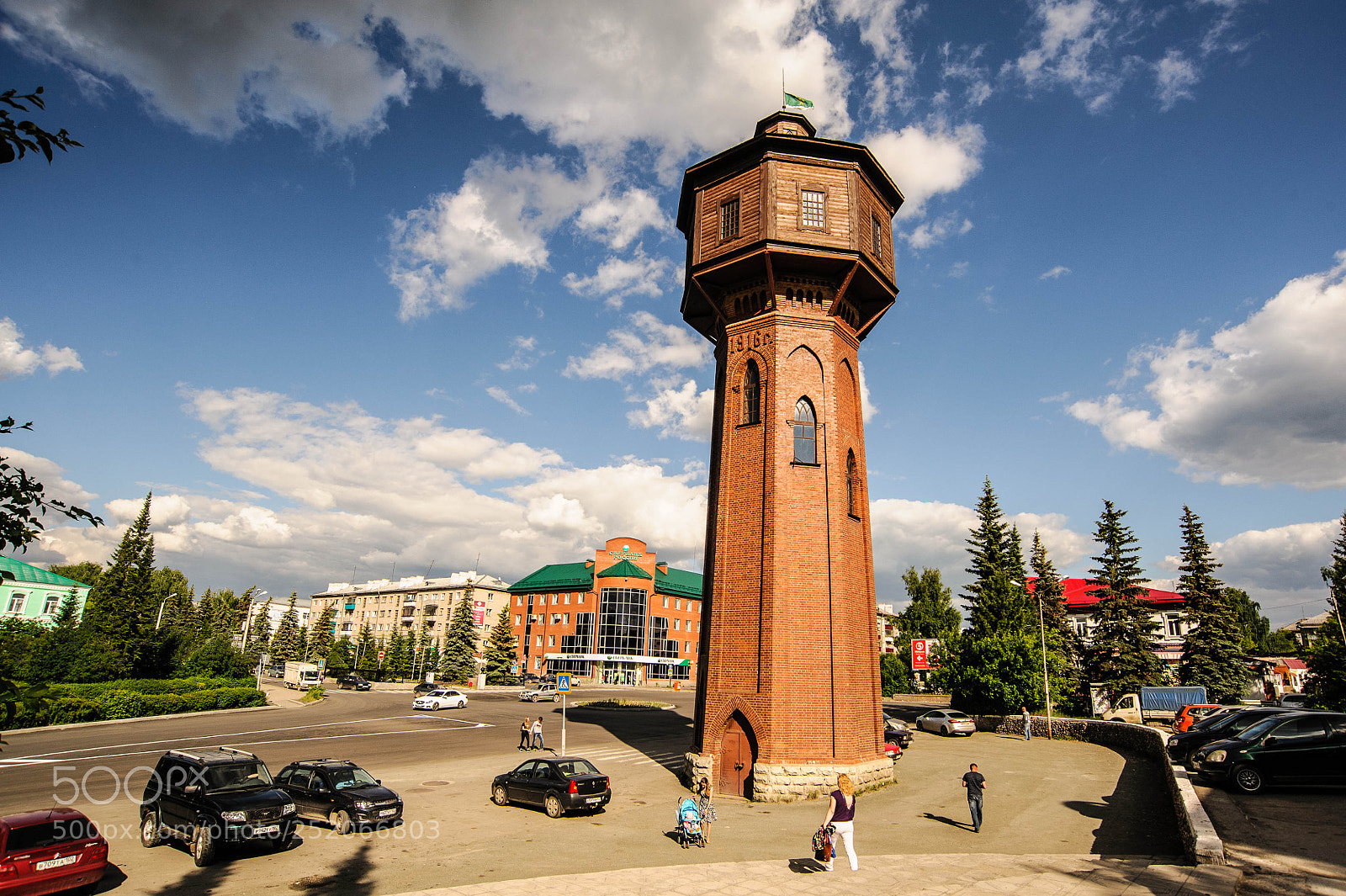 Nikon D700 sample photo. Водонапорная башня в Белорецке photography