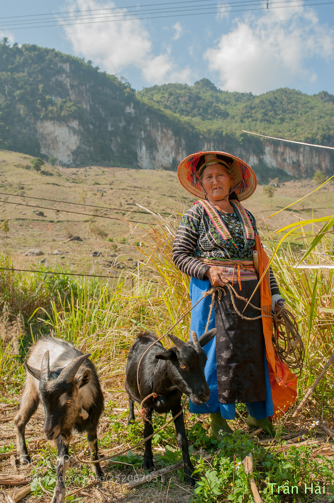 Nikon D700 sample photo. H'mong lady and her photography
