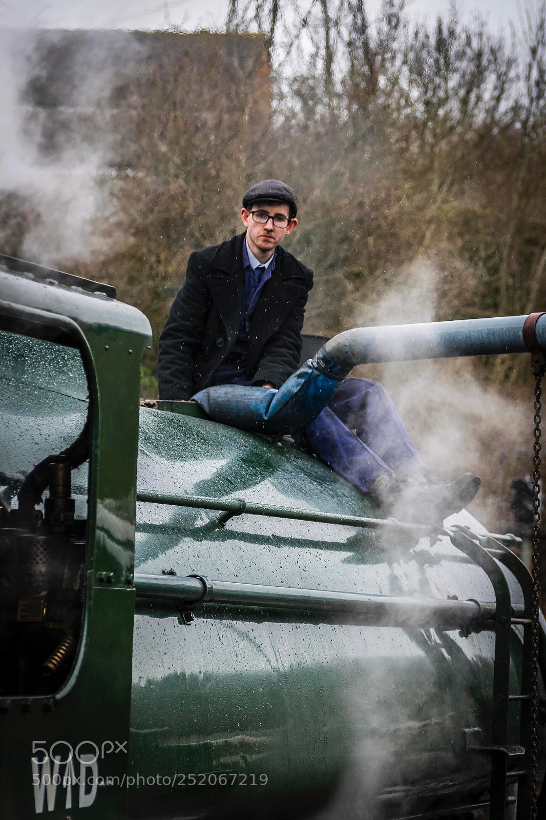 Nikon D3300 sample photo. Avon valley railway driver photography