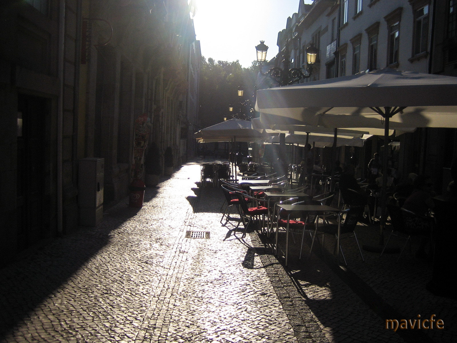 Canon DIGITAL IXUS 40 sample photo. Viseu at sunset photography