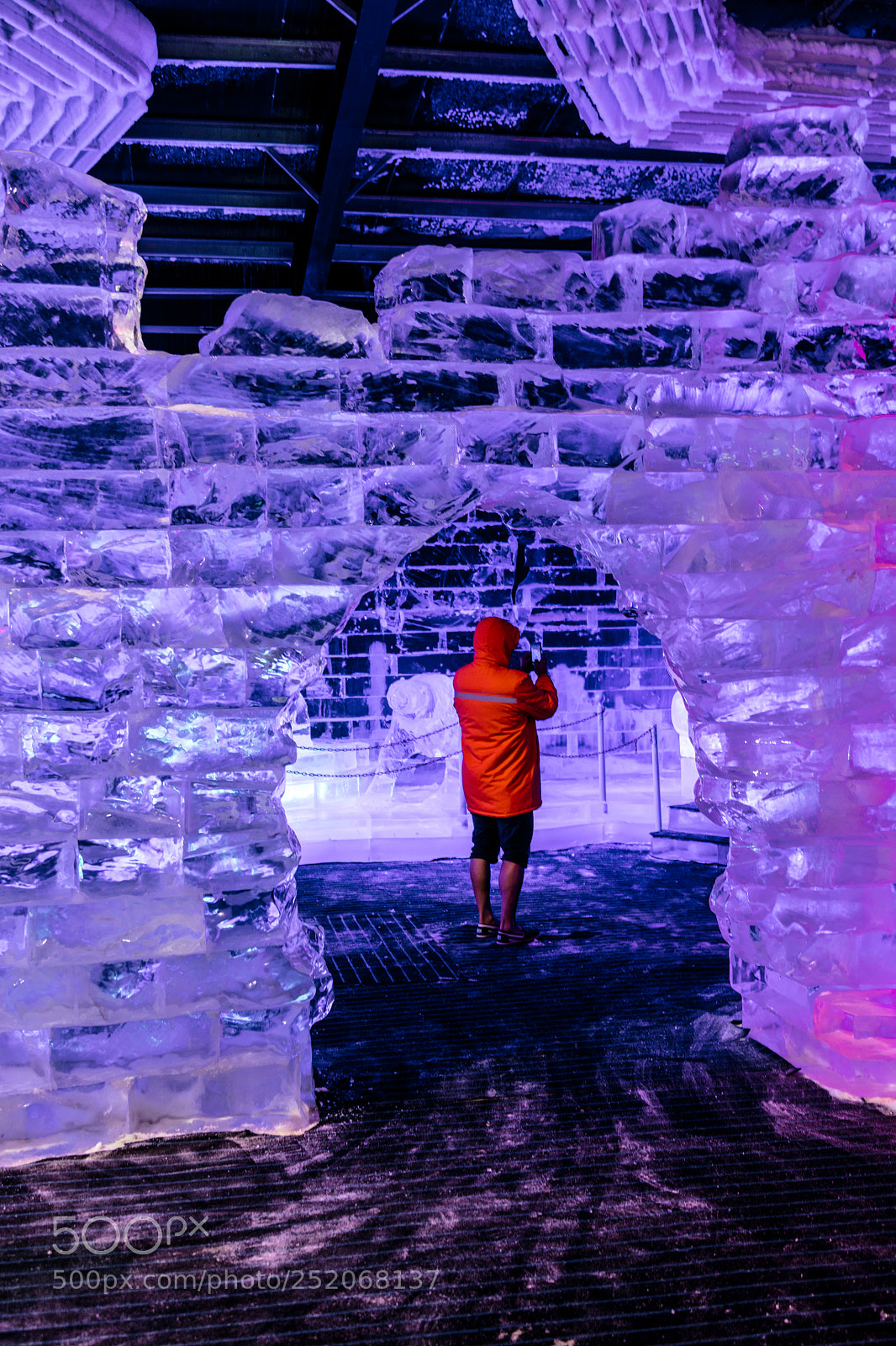 Canon EOS 5DS R sample photo. Man in the ice photography