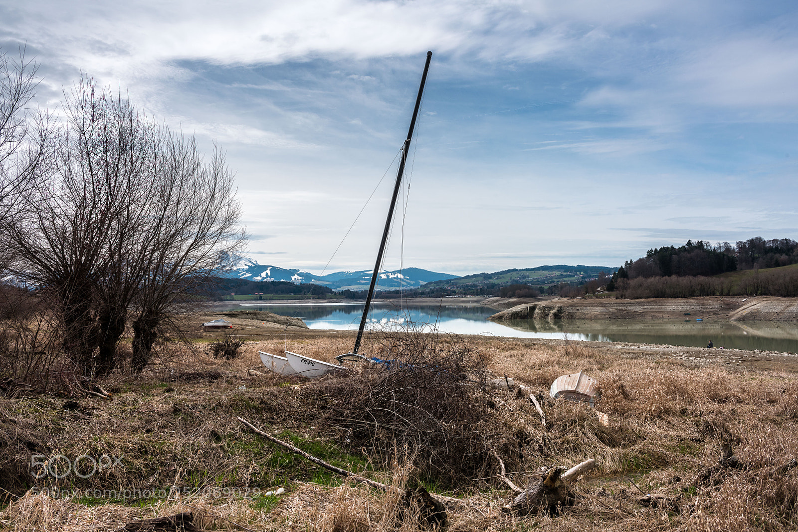 Nikon D850 sample photo. Low-water reservoir photography