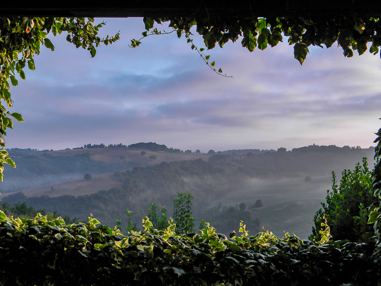 Nikon Coolpix L100 sample photo. Cornice naturale in toscana photography