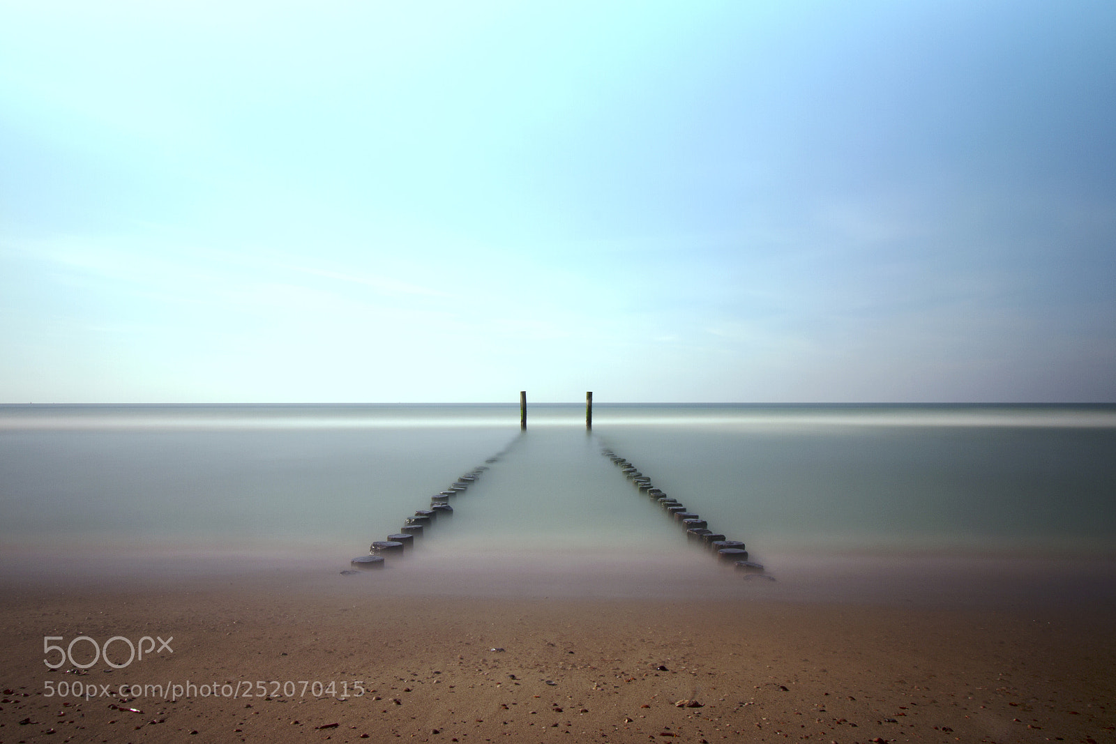 Canon EOS 7D sample photo. Groynes zeeland netherlands part photography