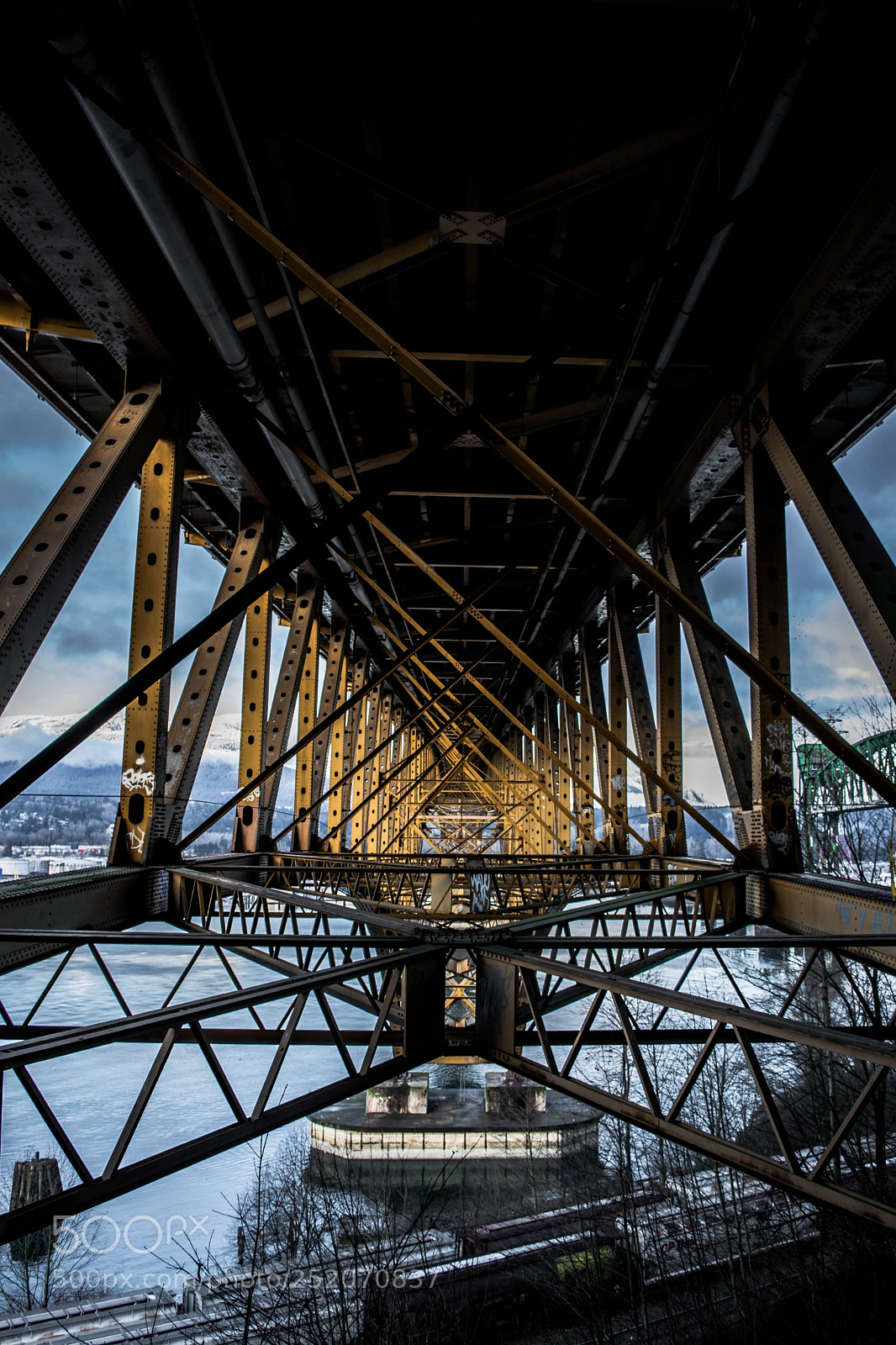 Nikon D5200 sample photo. Across the bridge photography