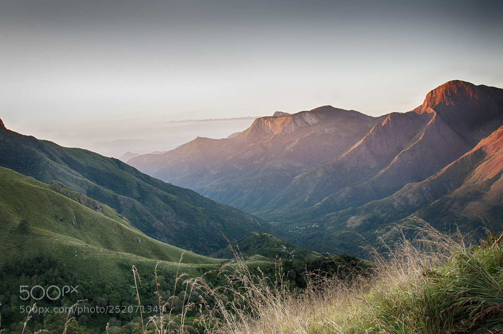 Nikon D90 sample photo. Top station munnar sun photography