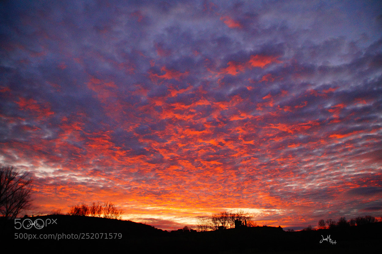 Sony SLT-A58 sample photo. Valle de mena: amanecer. photography