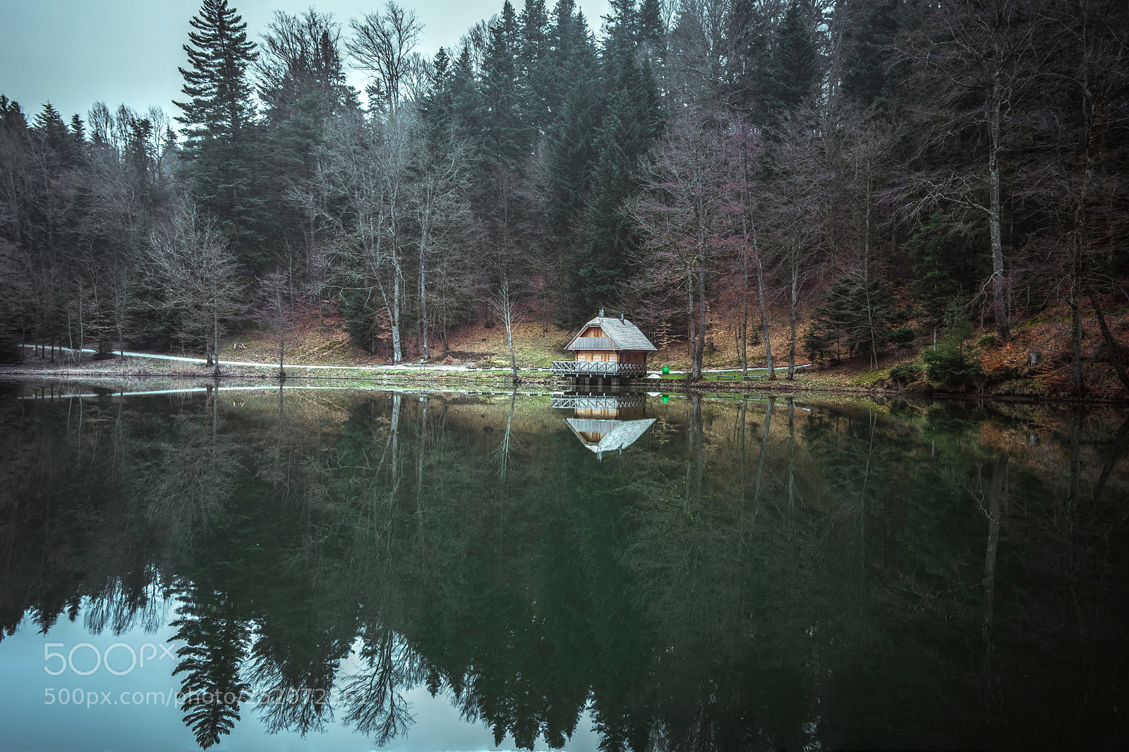 Nikon D7200 sample photo. The lake house photography