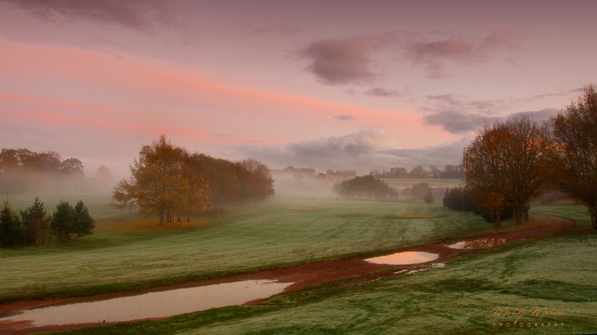 Sony Alpha DSLR-A550 sample photo. Evening mist photography