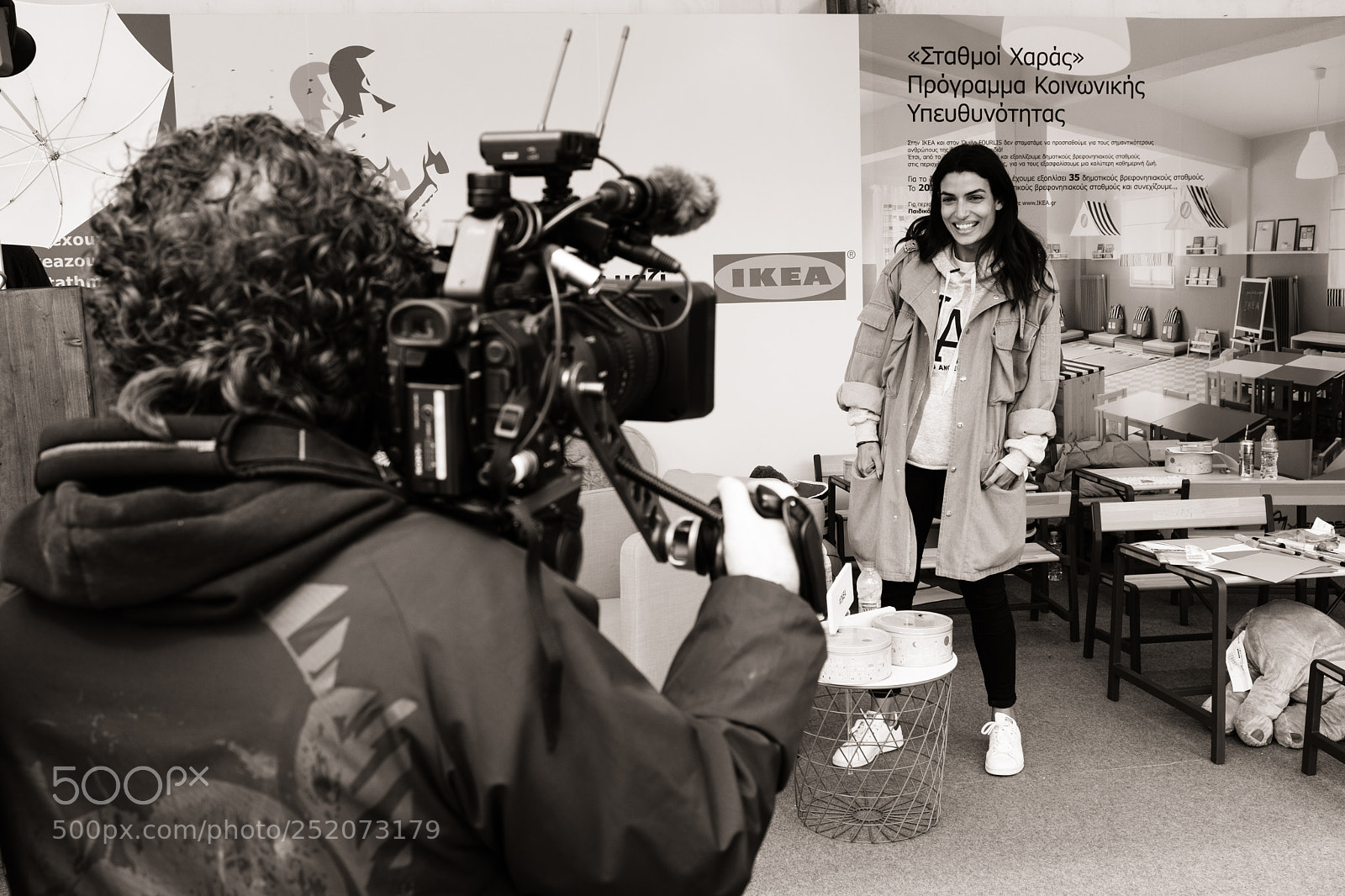 Fujifilm X100F sample photo. Backstage photography