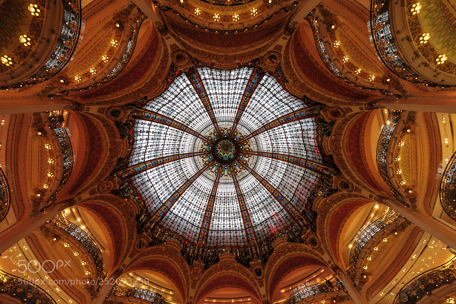 Nikon D700 sample photo. Galeries lafayette photography