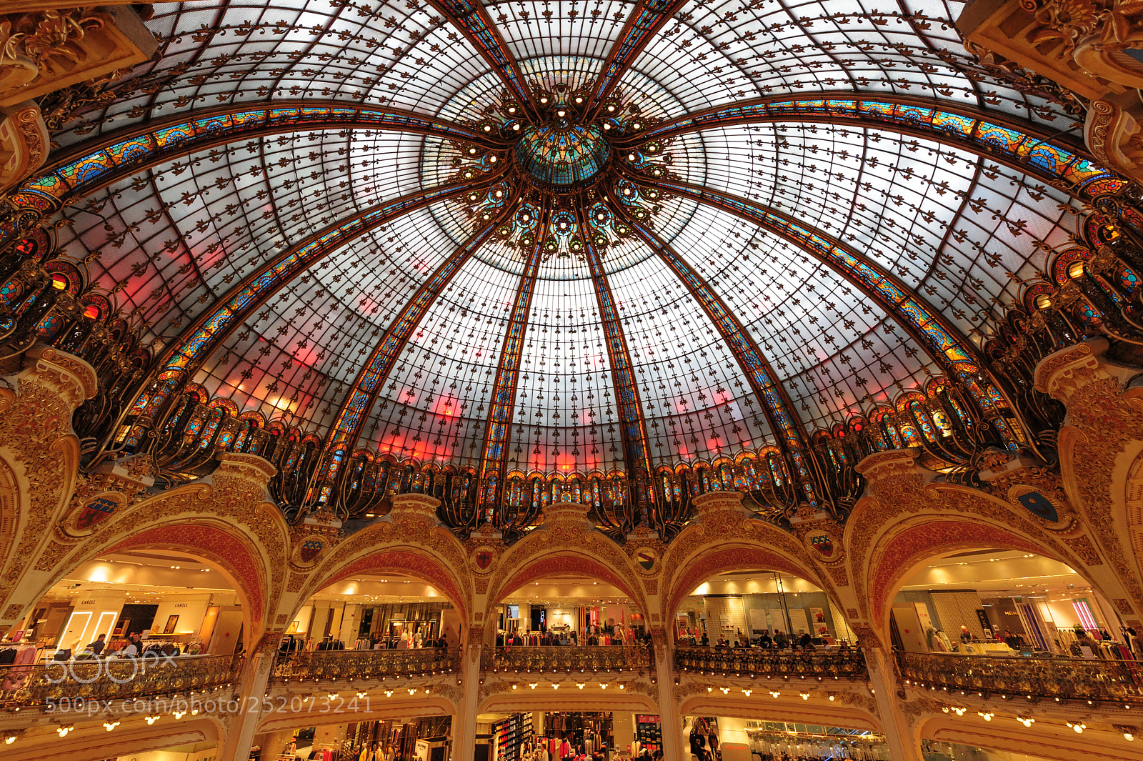 Nikon D700 sample photo. Galeries lafayette photography