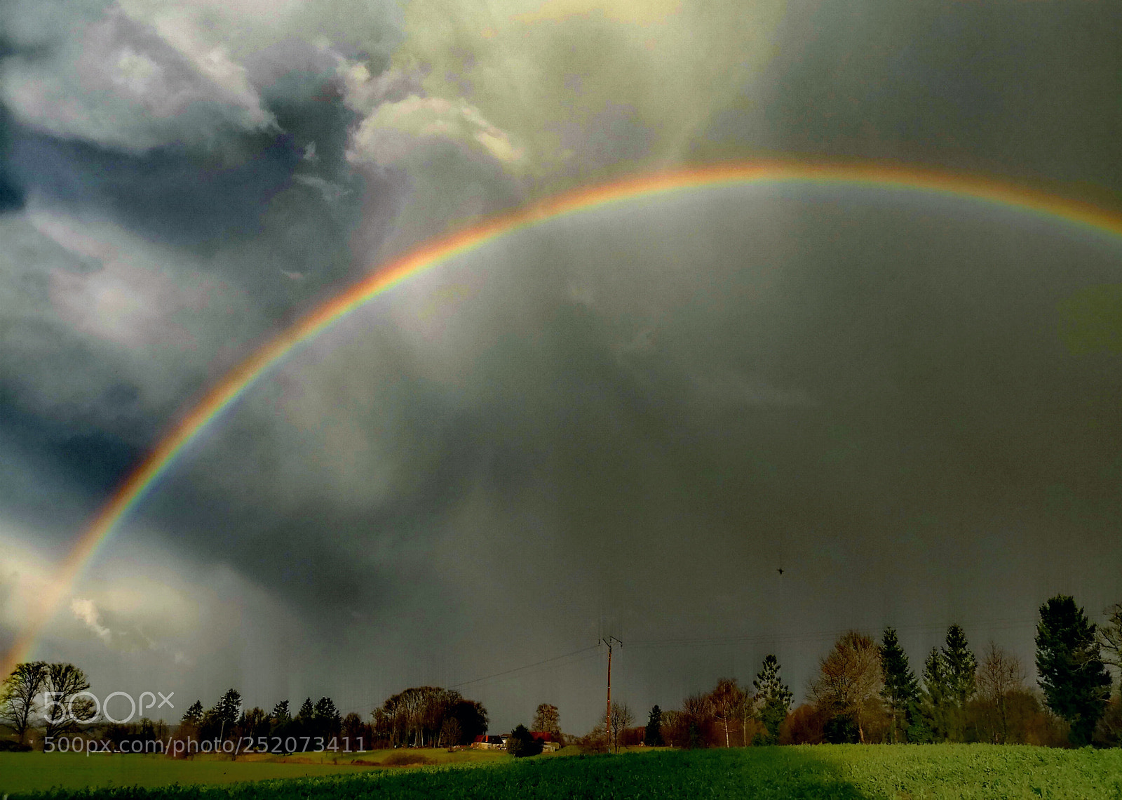 HUAWEI Mate 10 Pro sample photo. Rainbow with smartphone... photography