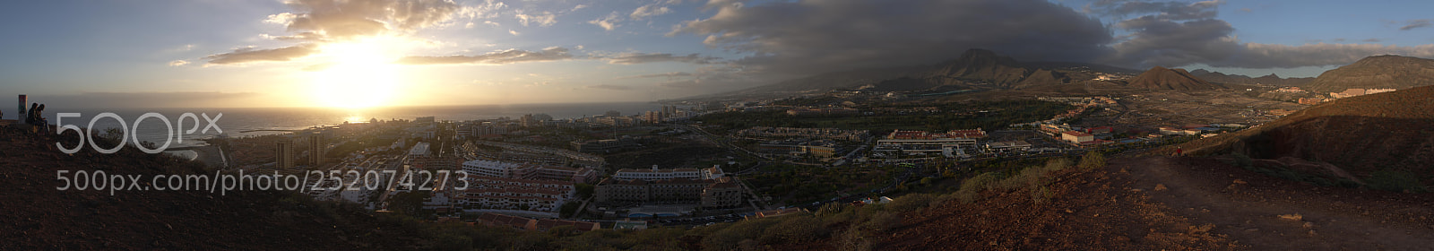 Pentax K-70 sample photo. Panorama tenerife photography