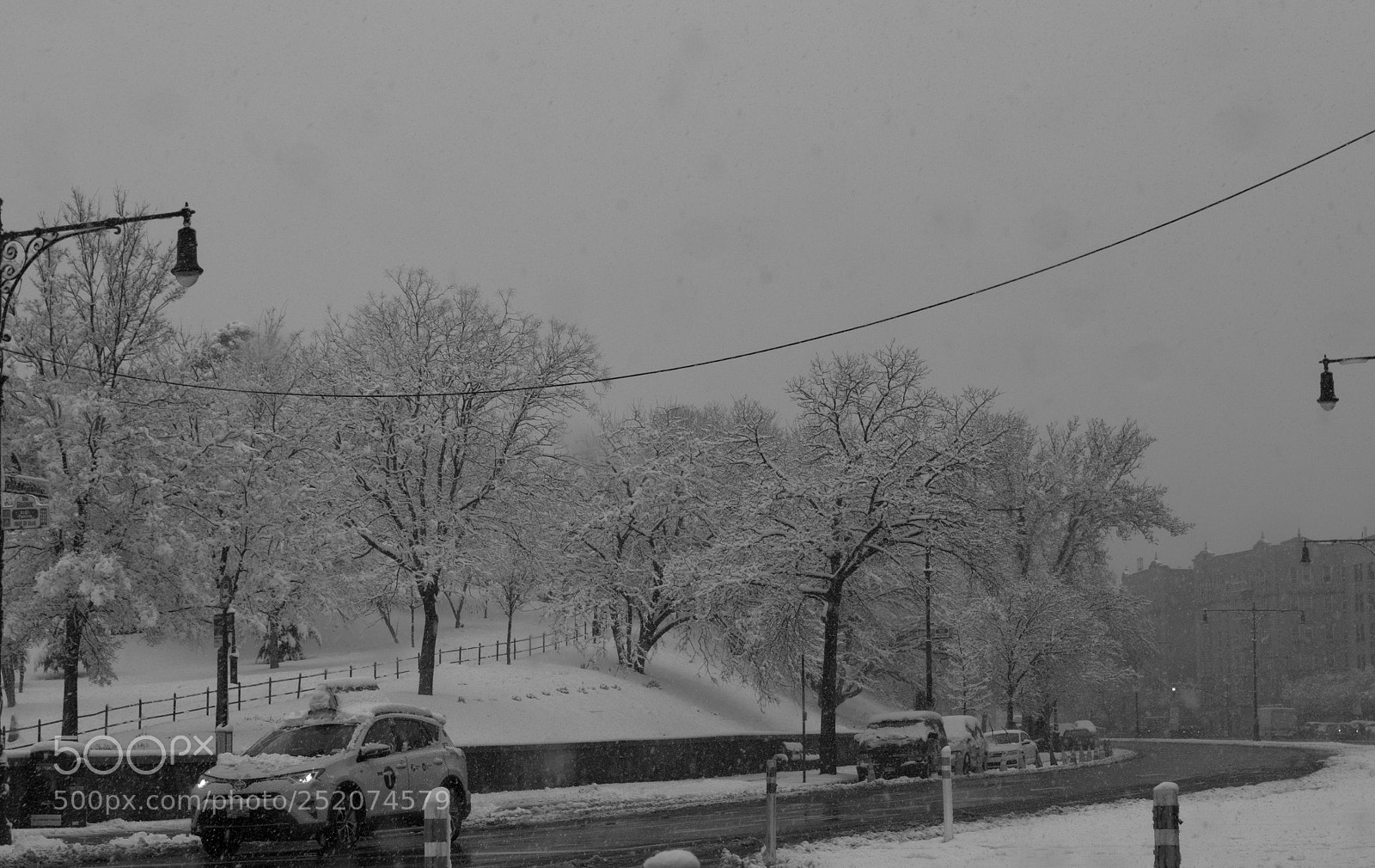 Pentax K-50 sample photo. Taxi cab in the photography