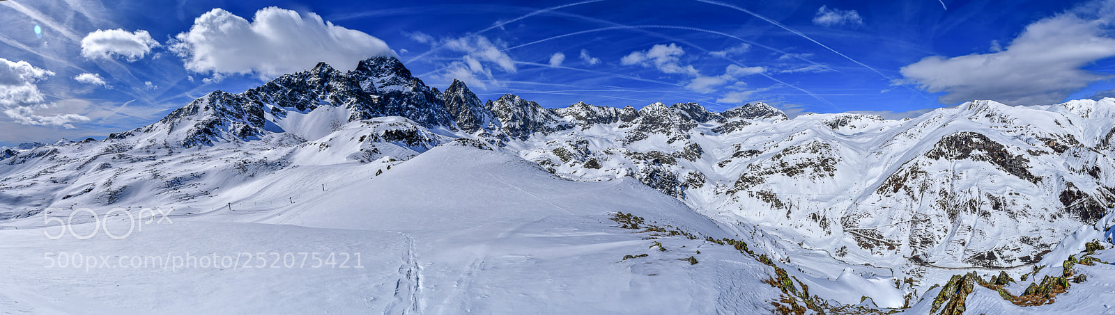 Nikon D7500 sample photo. Monte viso panorama photography