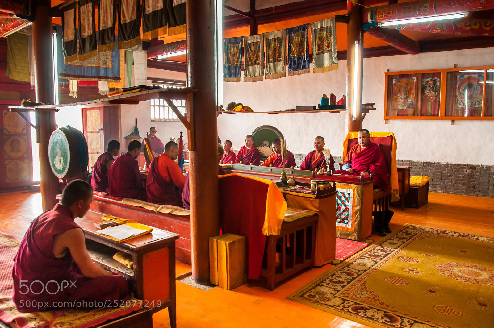 Nikon D90 sample photo. Mongolia monk photography