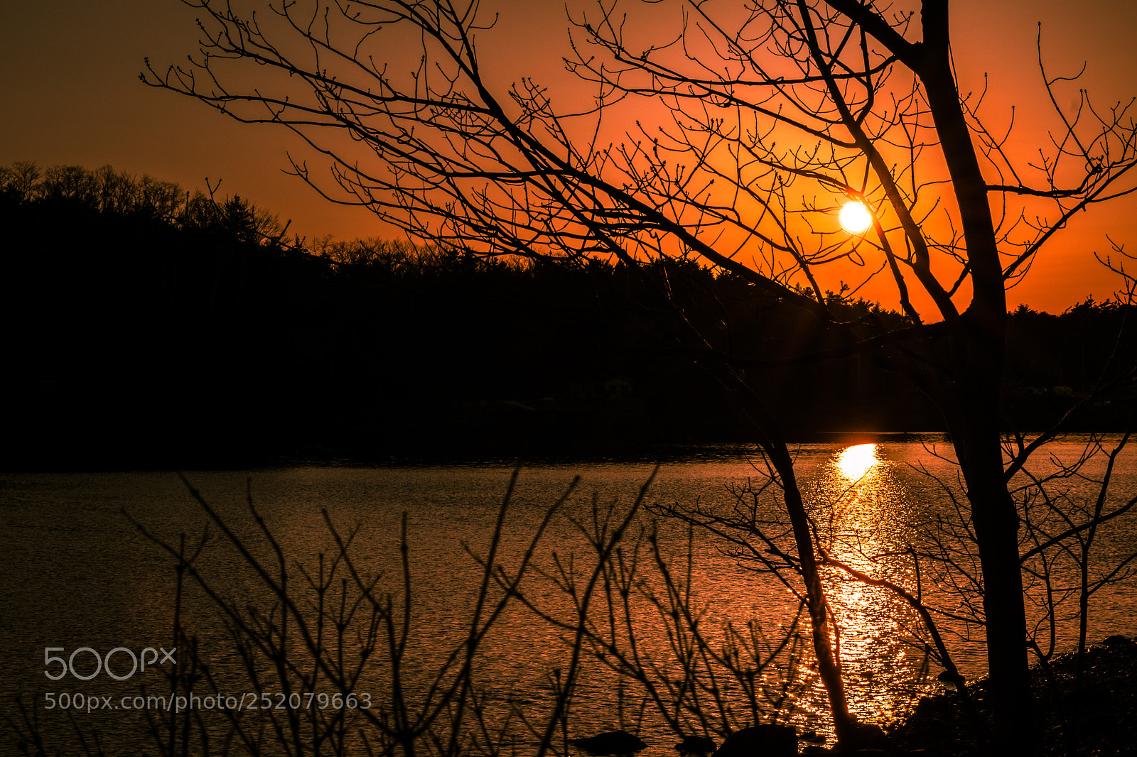 Nikon D3400 sample photo. Fiery sunset photography