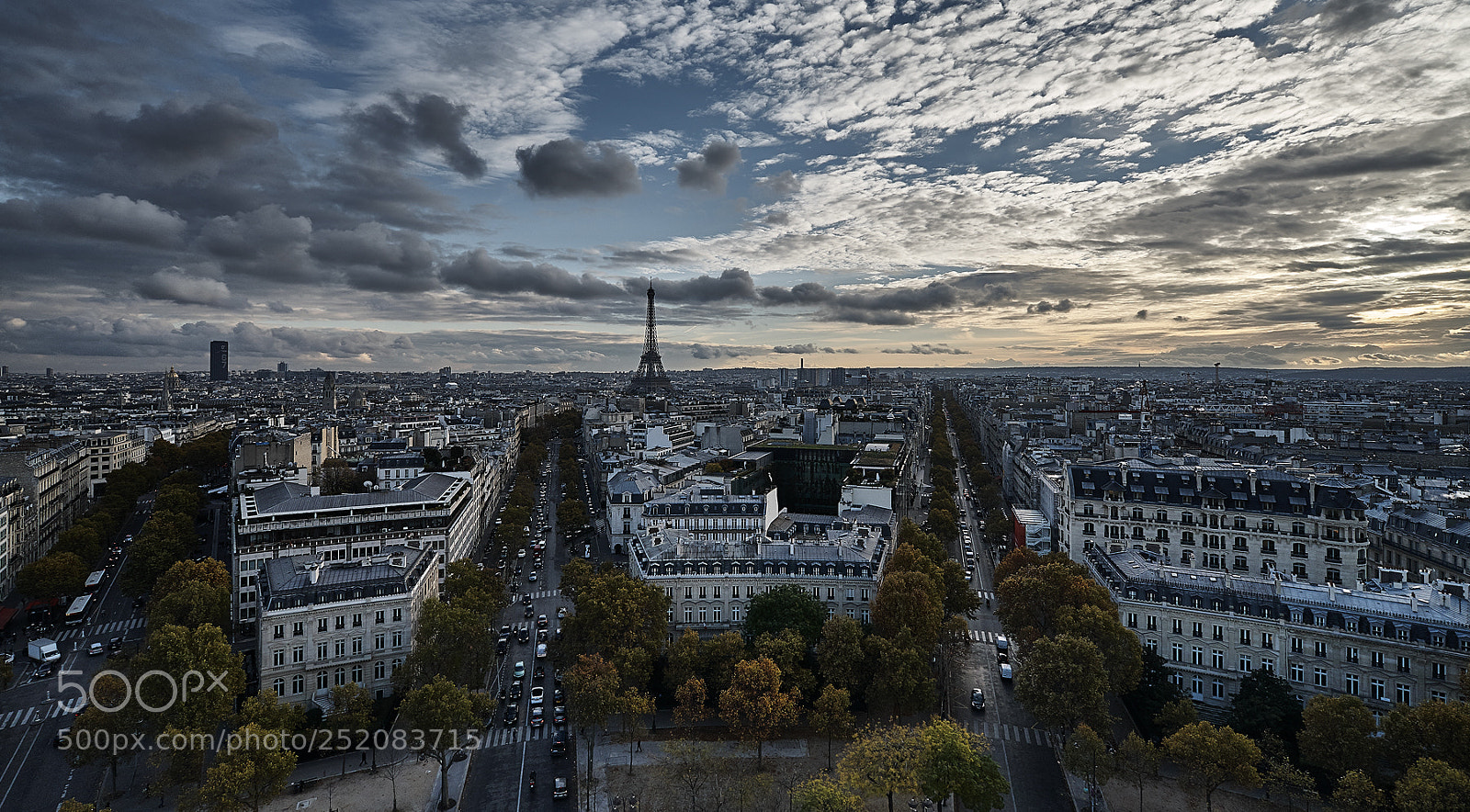 Sony a7 II sample photo. View over paris photography