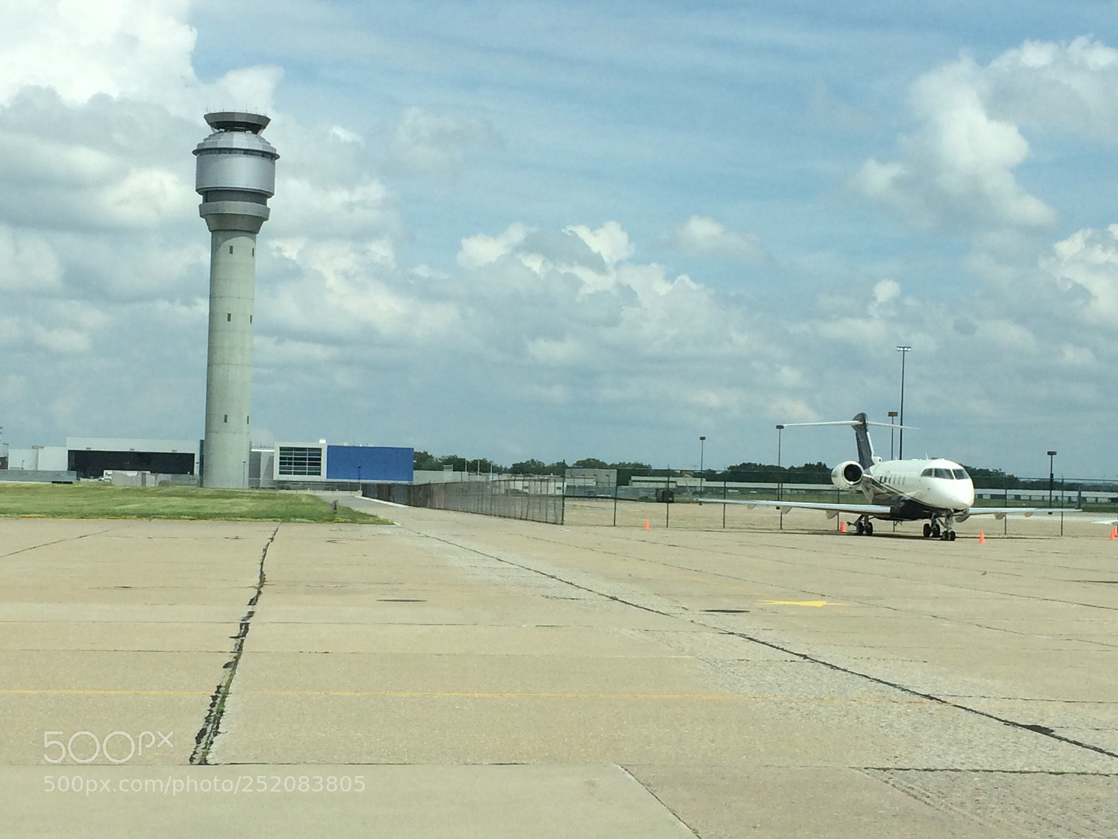Apple iPhone 5s sample photo. Tower watching plane photography