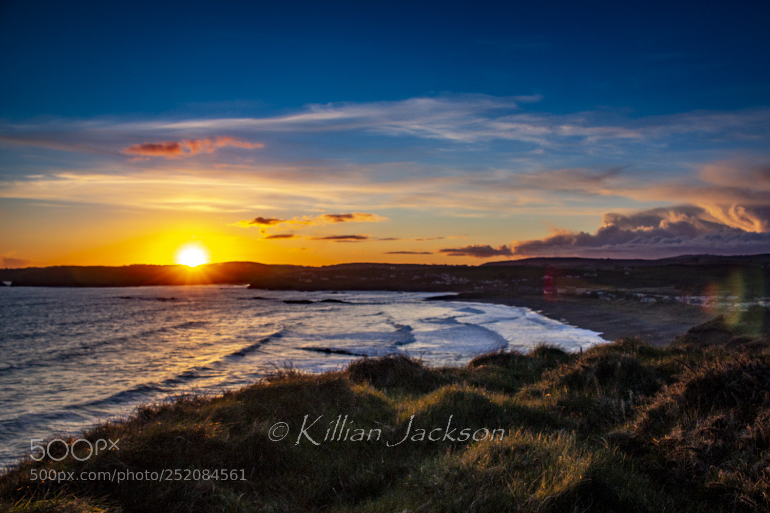 Canon EOS 100D (EOS Rebel SL1 / EOS Kiss X7) sample photo. Owenahincha sunset photography