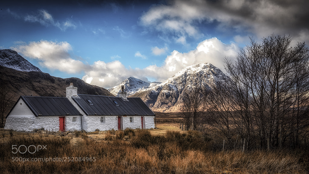 Nikon D810 sample photo. Black rock cottage glencoe photography
