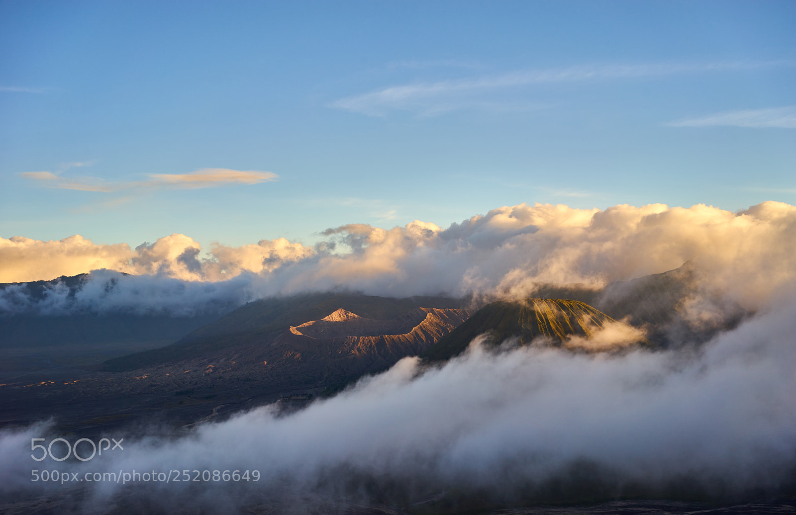 Sony a7 sample photo. Mt. bromo sunset photography