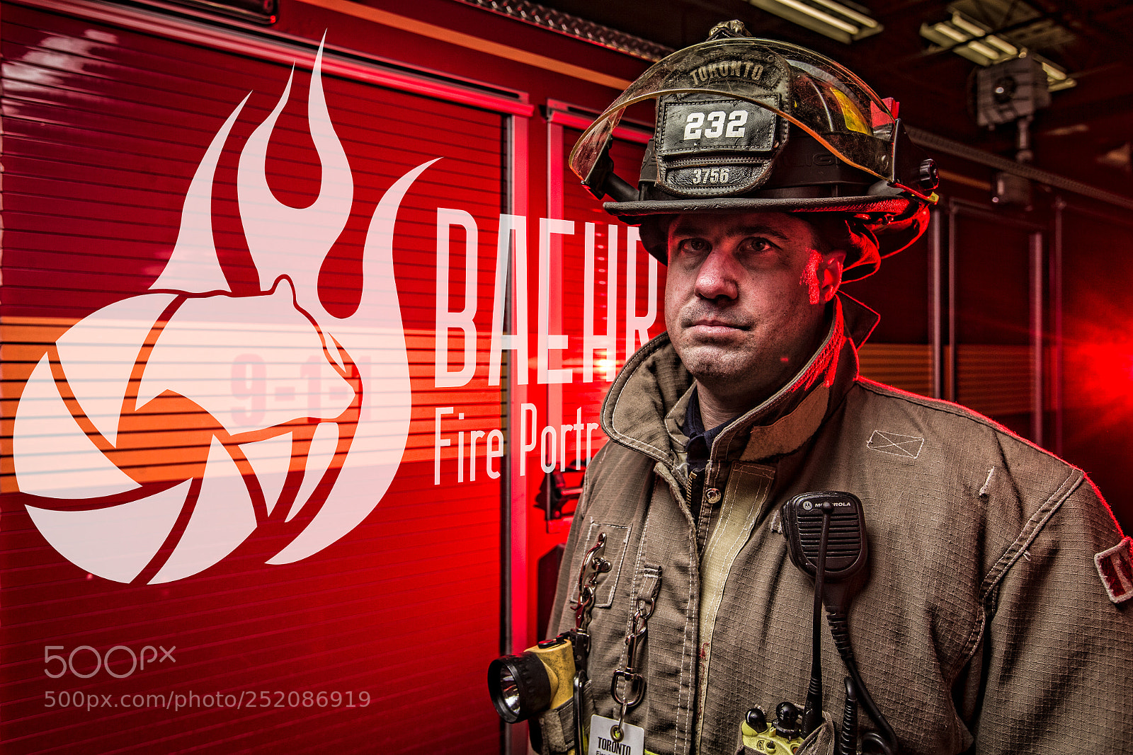 Canon EOS-1D X sample photo. New firefighter portrait series photography