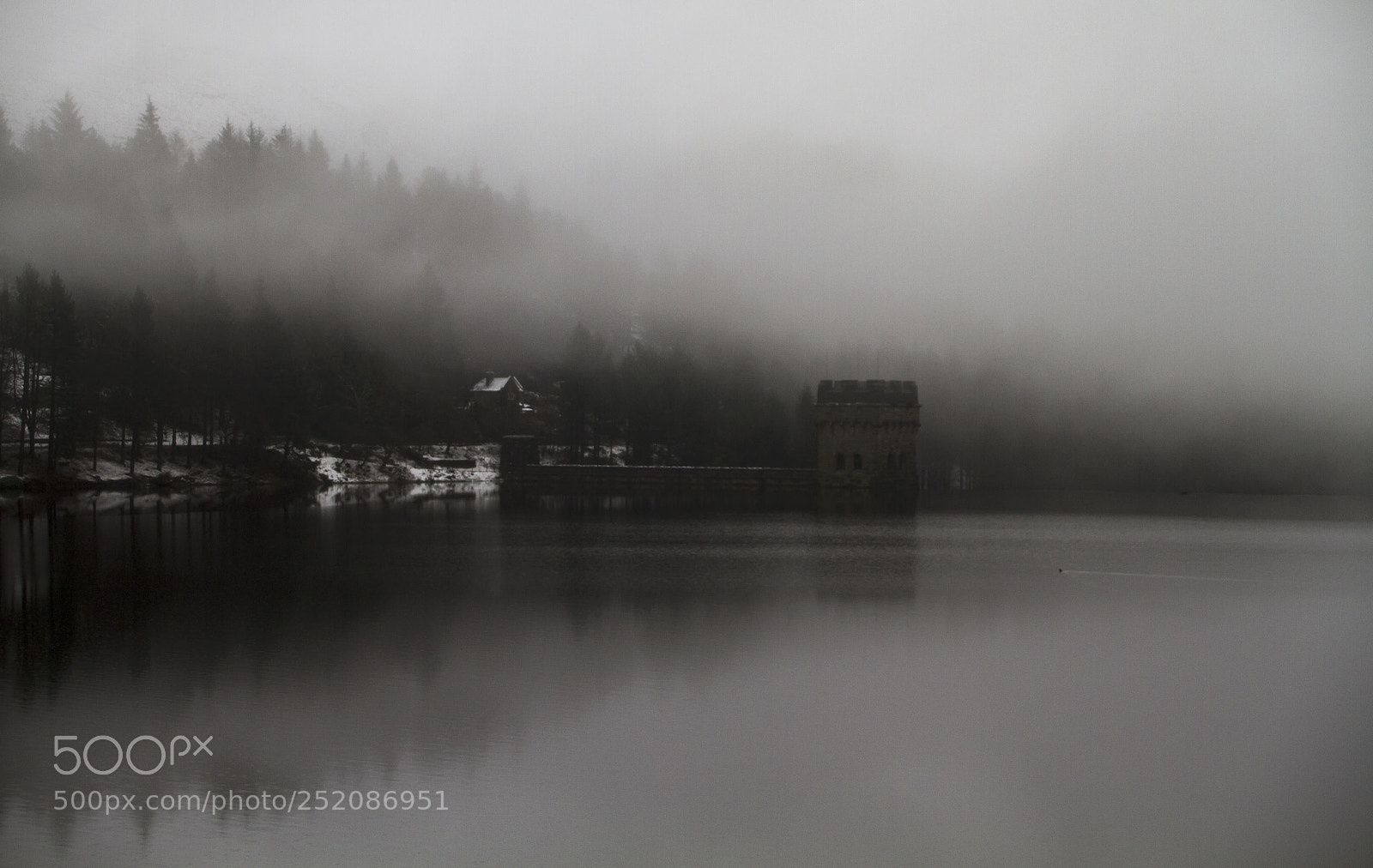 Canon EOS 7D sample photo. Tower in the mist photography