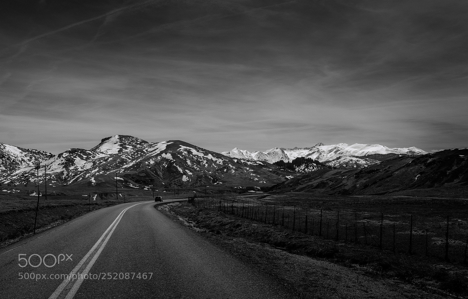 Nikon D7000 sample photo. Driving in mountains photography