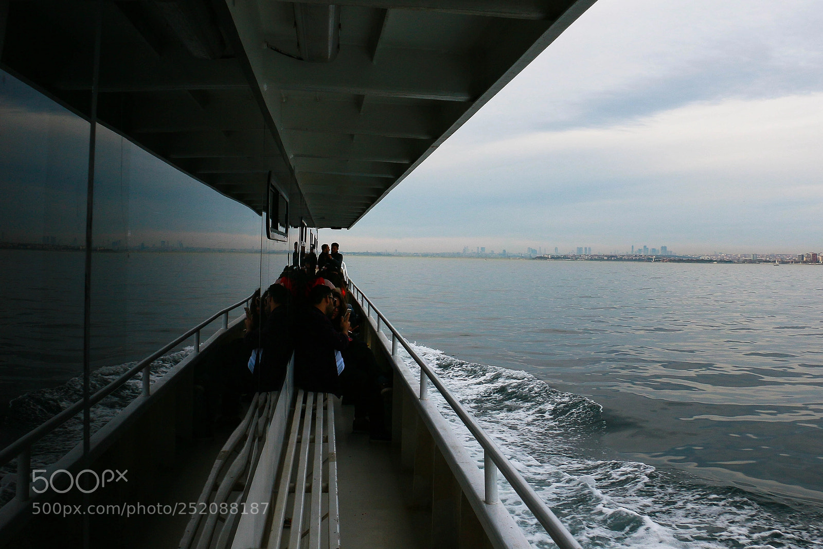 Canon EOS 70D sample photo. Bosporus in reflection photography