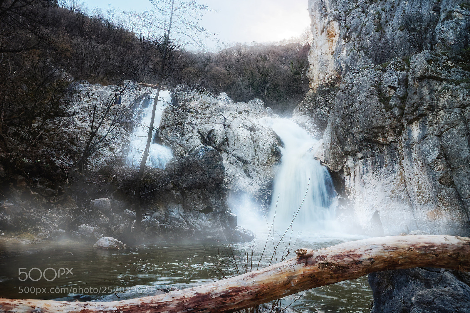 Canon EOS M sample photo. Mountain waterfall photography