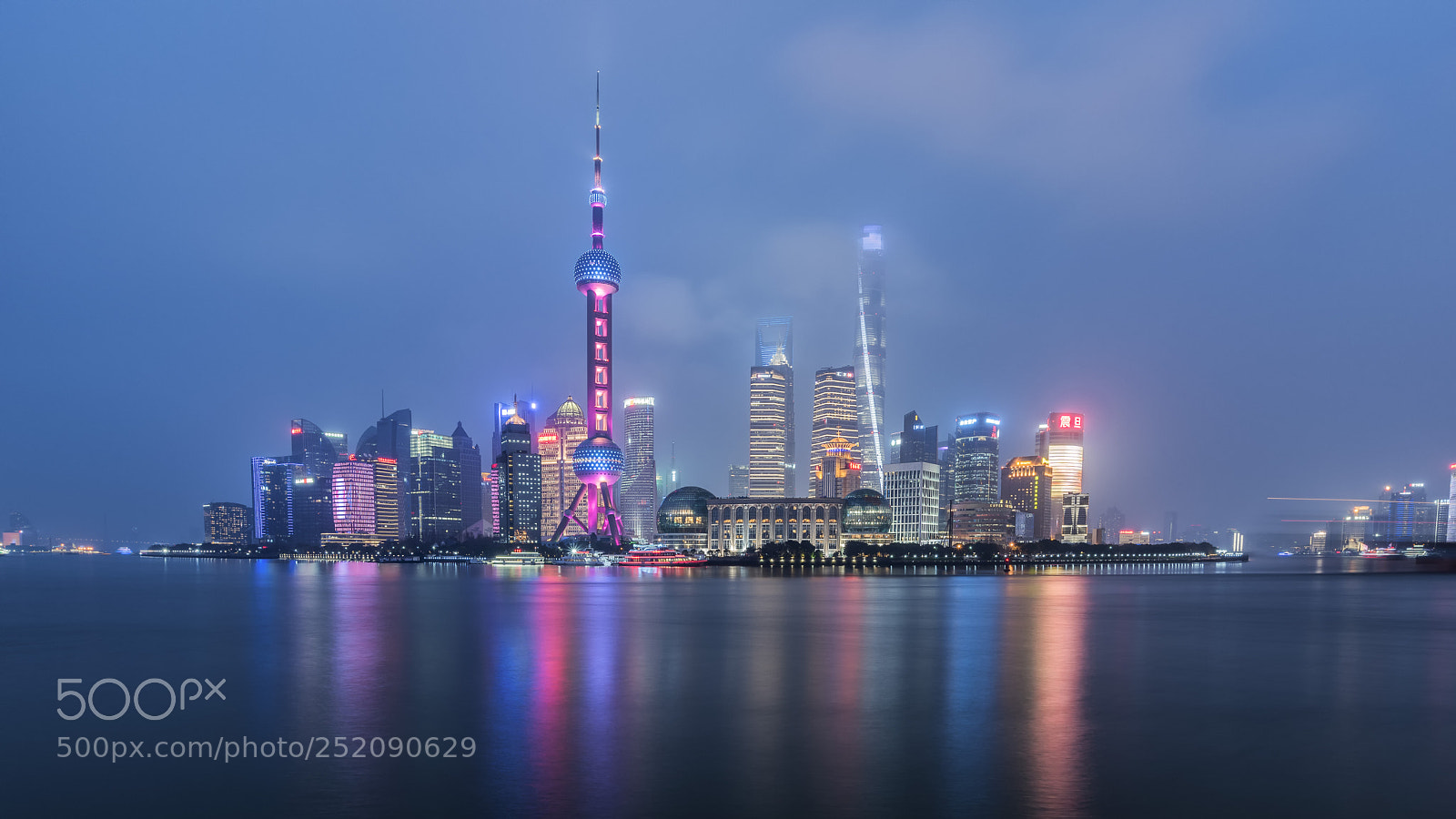 Nikon D810 sample photo. Shanghai skyline photography