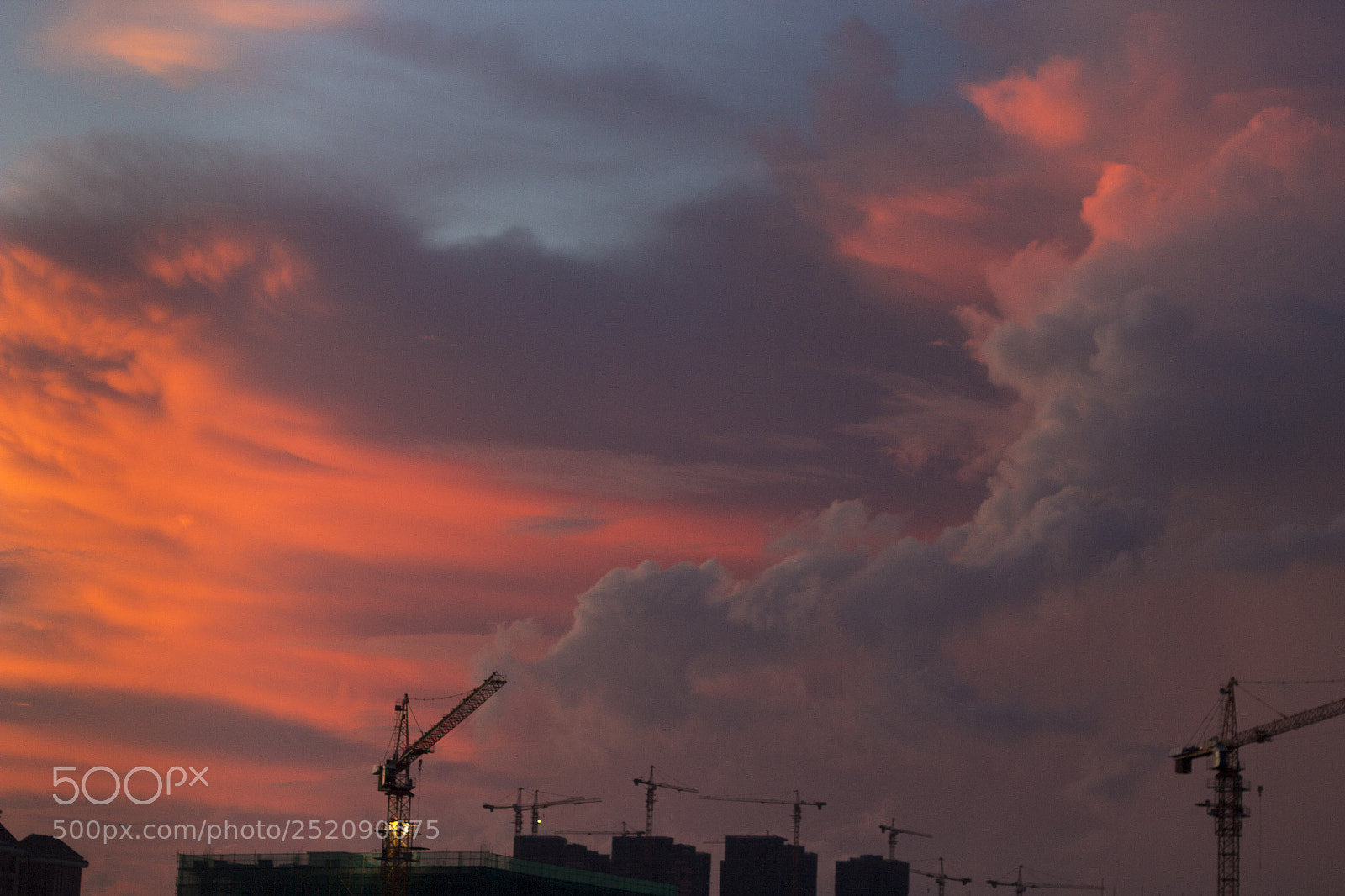 Canon EOS 600D (Rebel EOS T3i / EOS Kiss X5) sample photo. Red dawn photography