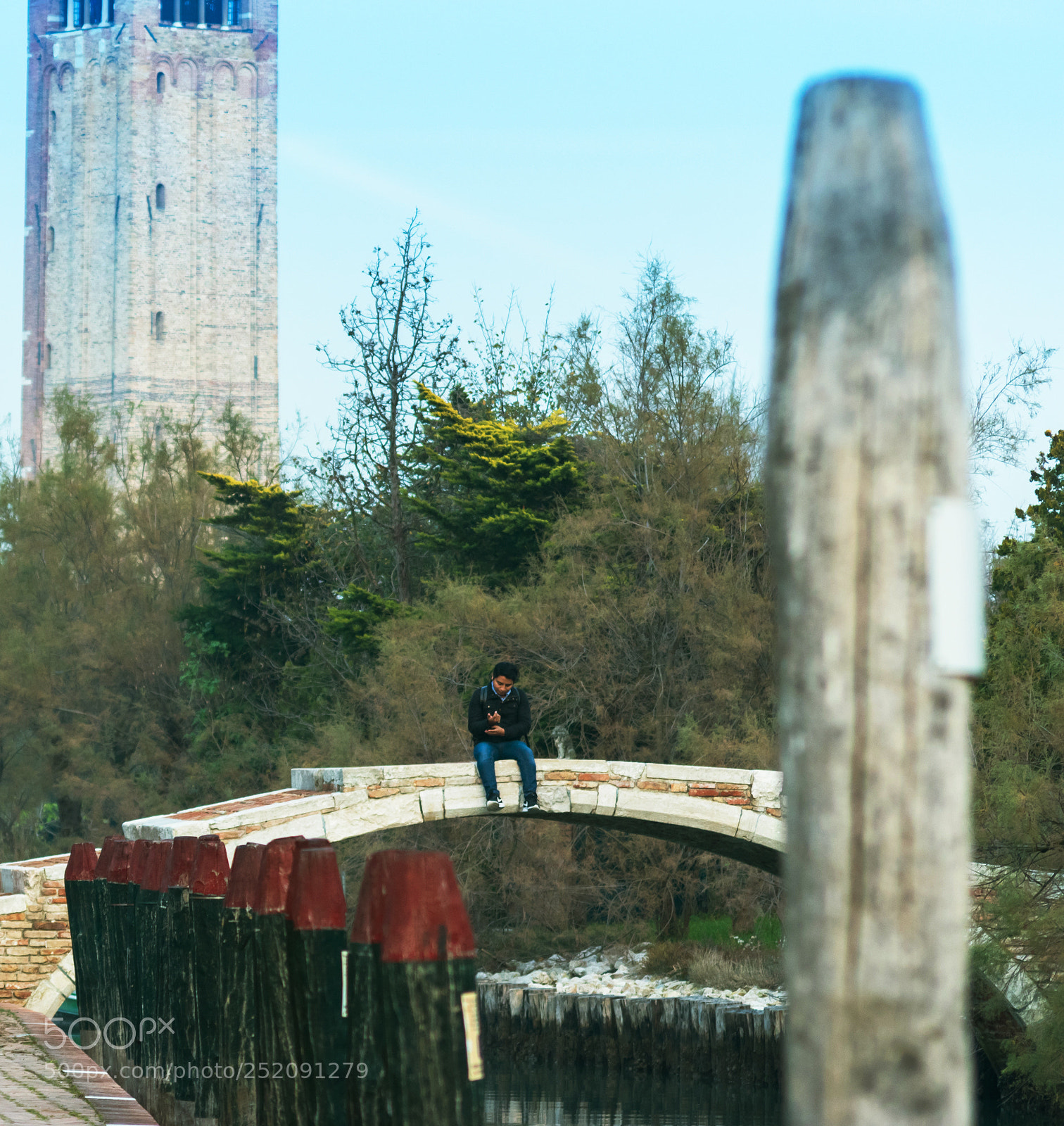Nikon D5500 sample photo. Resting on a bridge photography