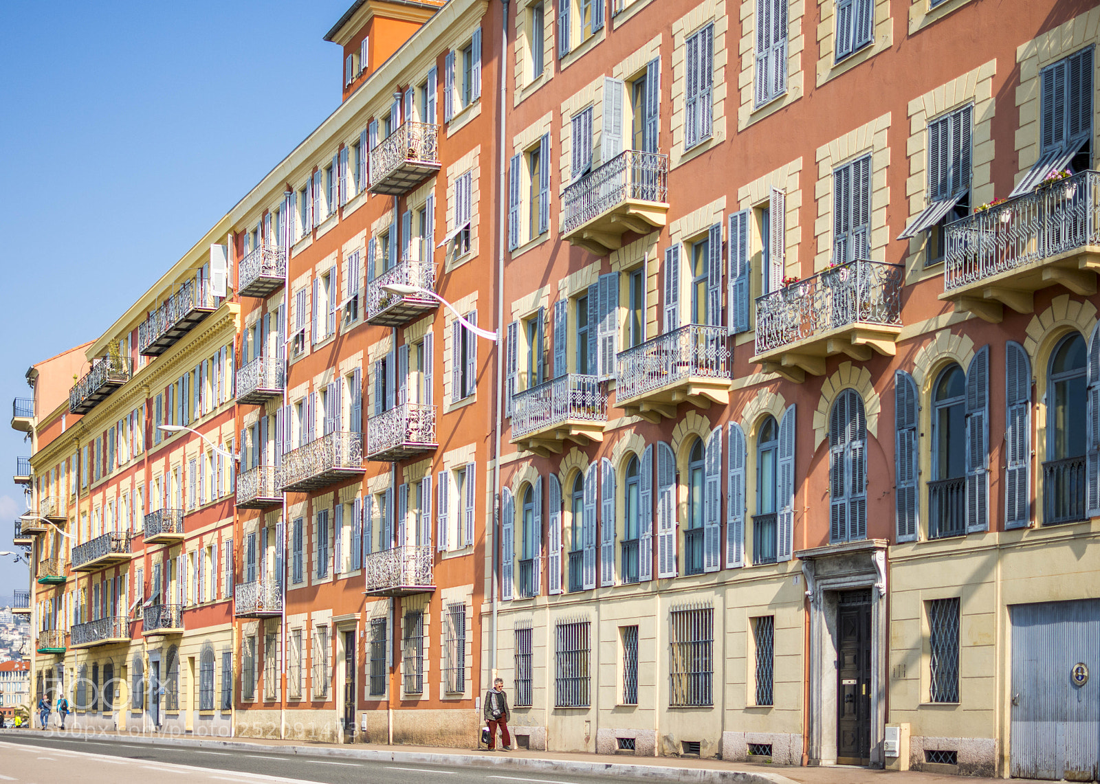 Nikon D7200 sample photo. Facade nicoise photography