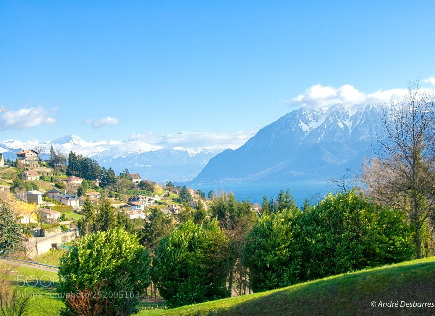 Nikon D200 sample photo. Lago leman photography