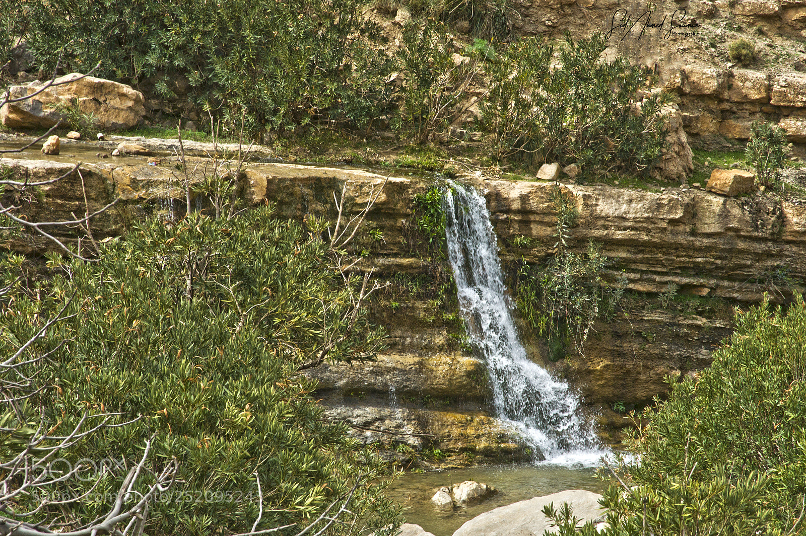 Sony Alpha DSLR-A450 sample photo. Waterfall photography