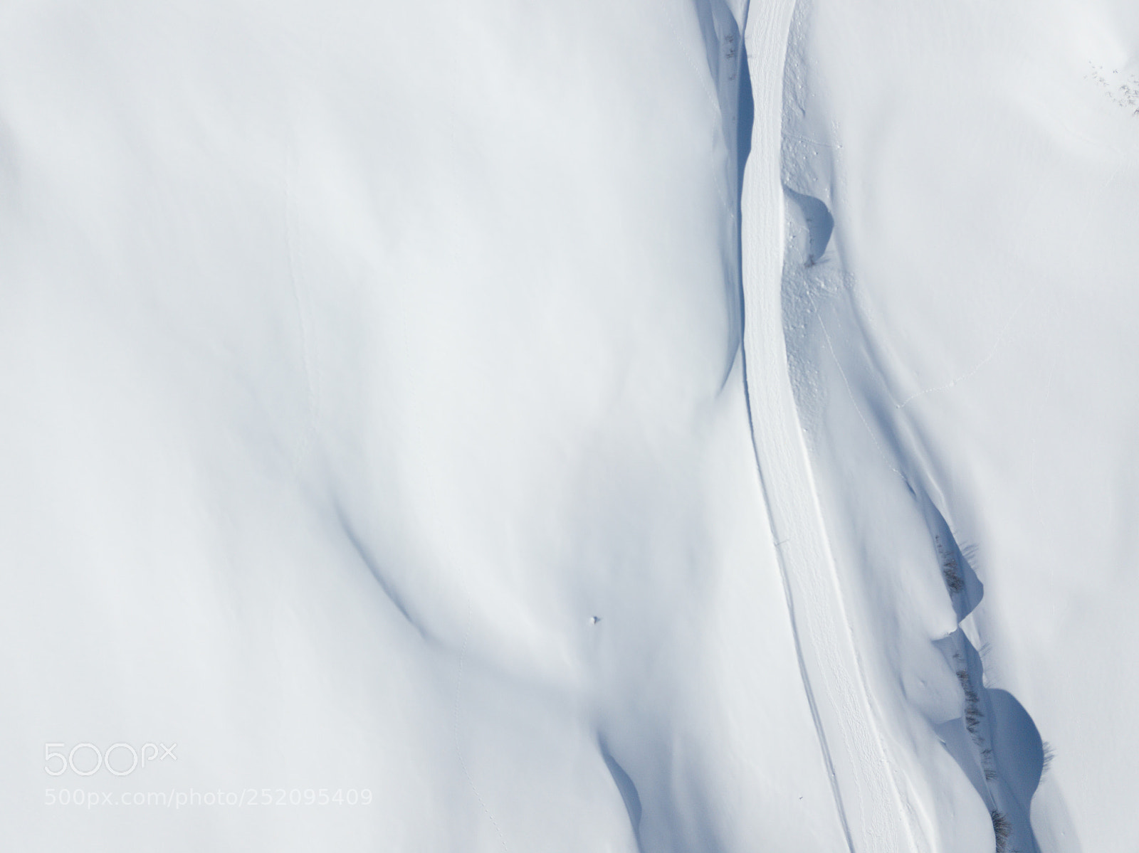DJI FC220 sample photo. Human trace photography