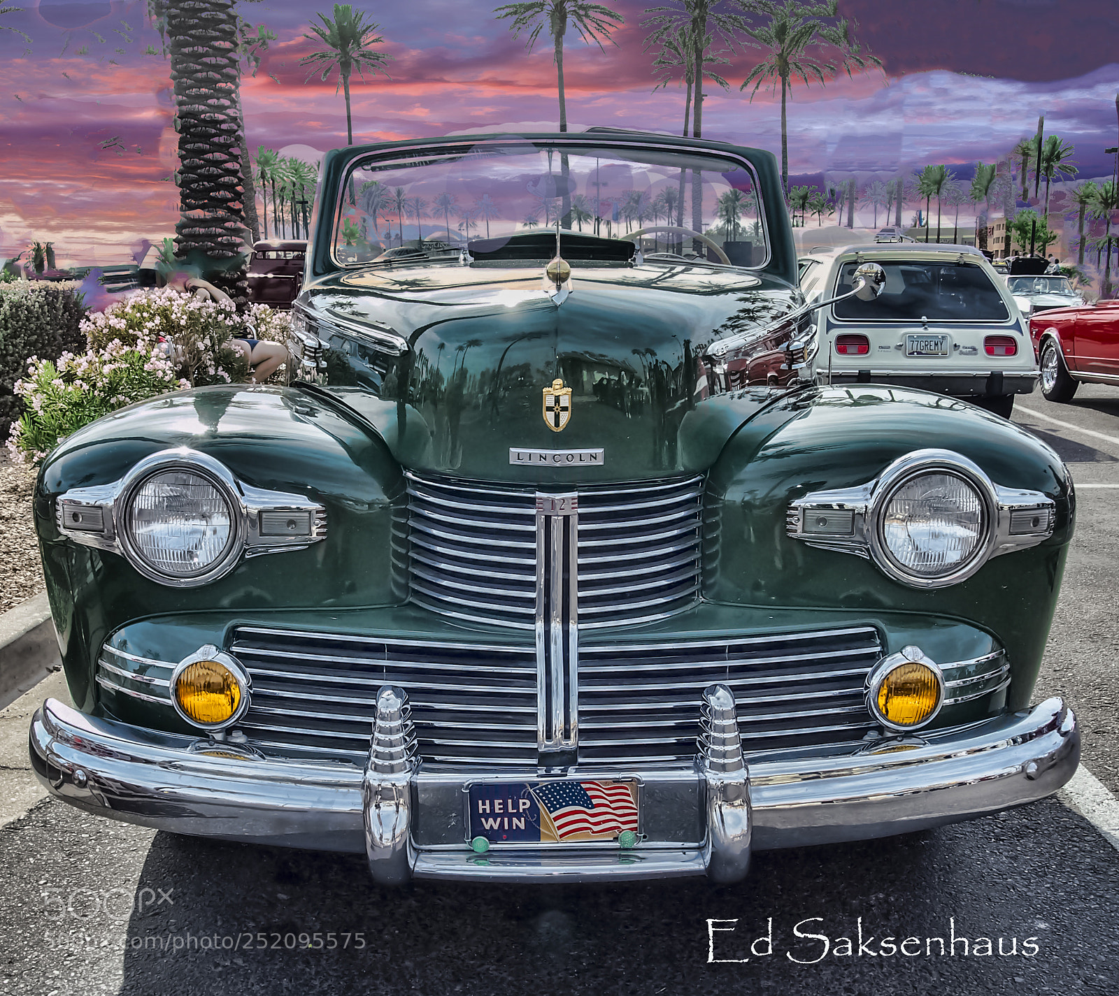 Olympus PEN E-PL3 sample photo. 1942 lincoln zephyr photography