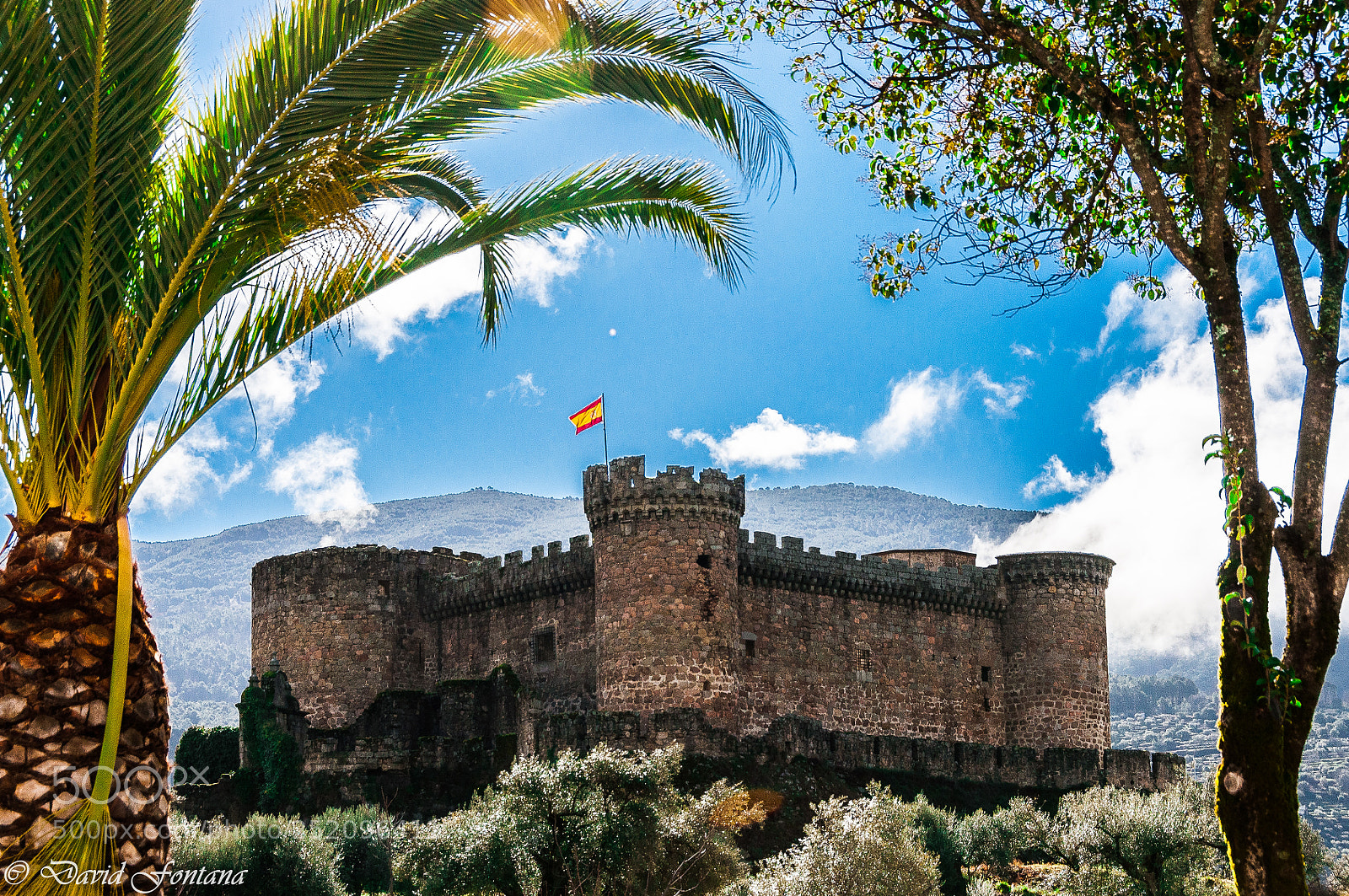 Nikon D90 sample photo. El castillo de mombeltr photography
