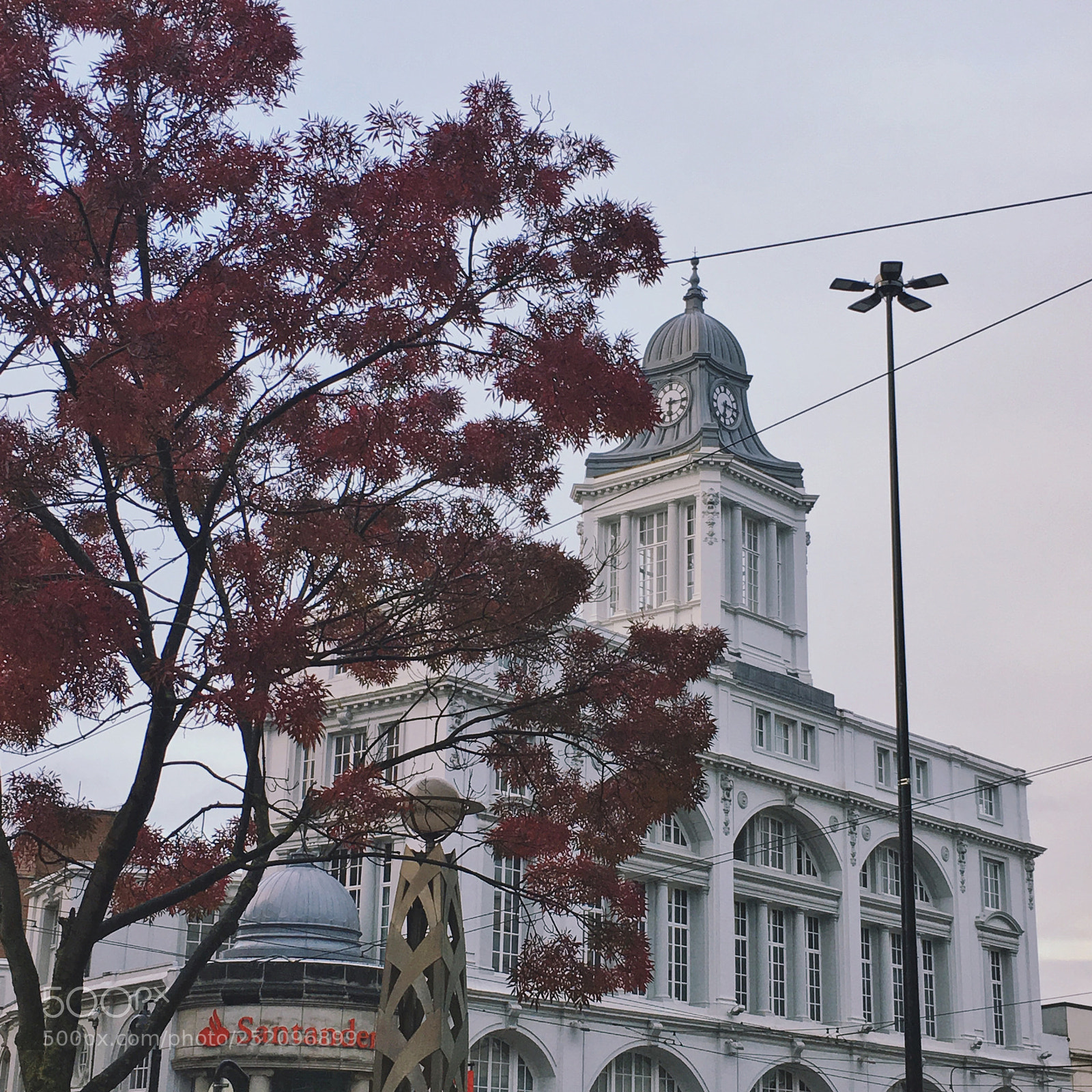 Apple iPhone 6s sample photo. White building photography