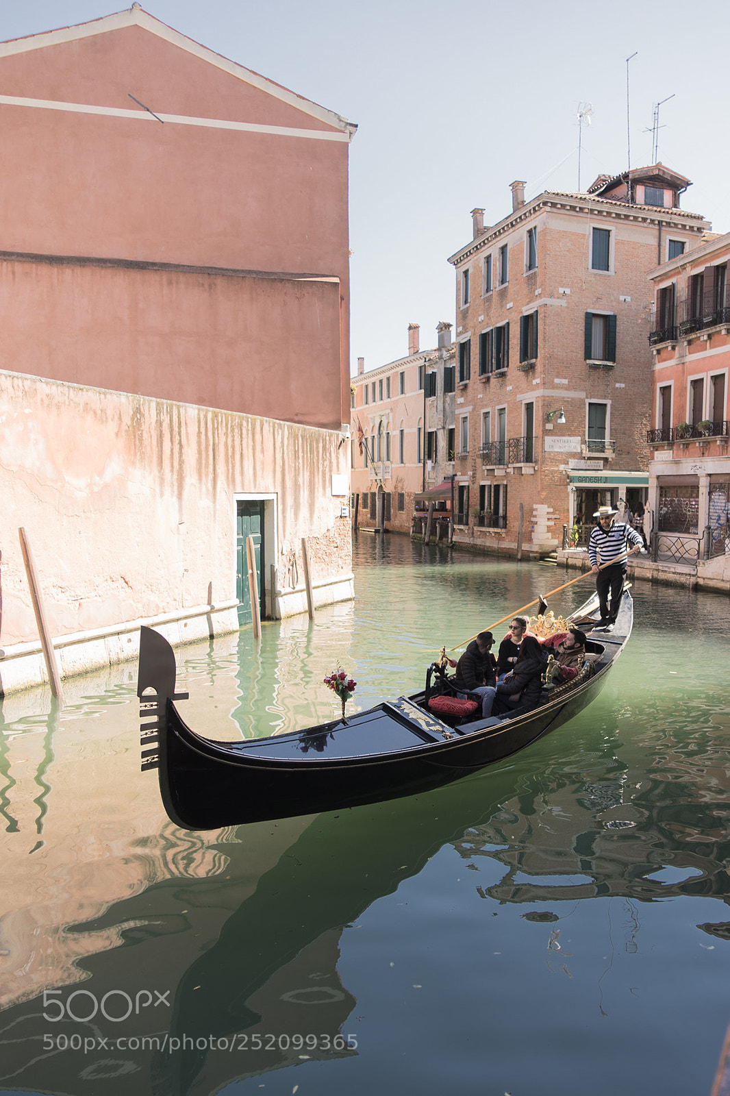 Sony a7S sample photo. Venedig gondel photography