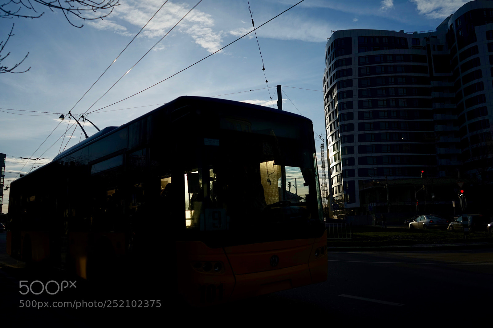 Sony a7 sample photo. Bus photography