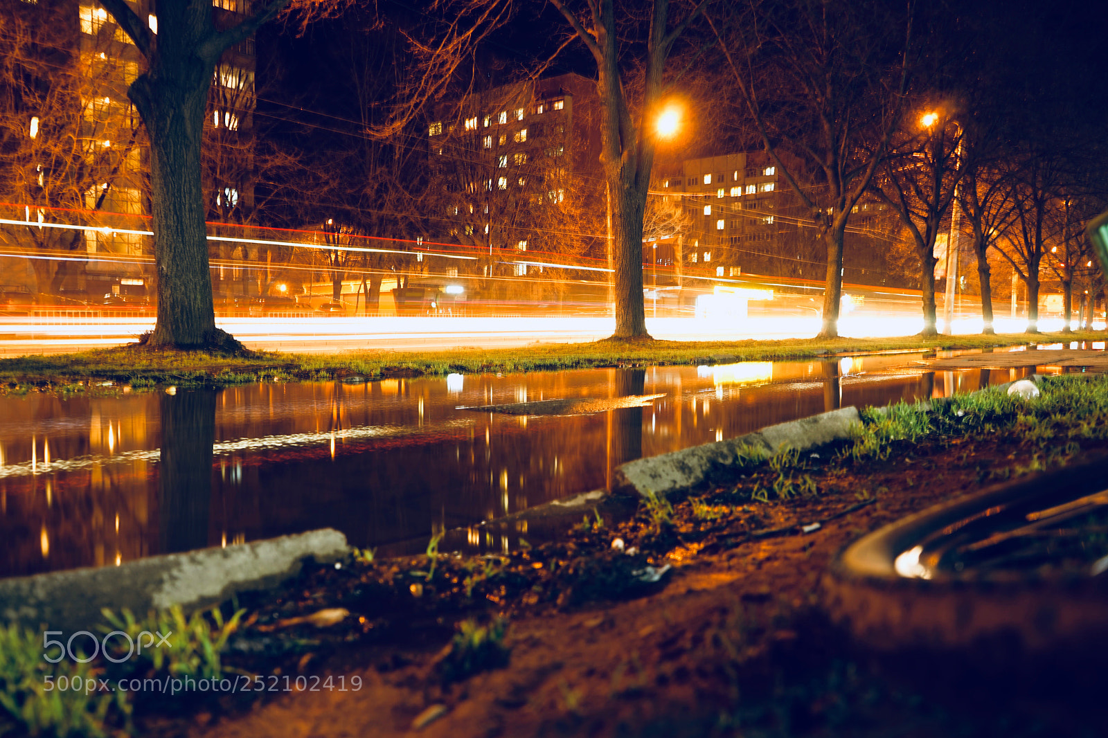 Sony a7 sample photo. Lightrails photography