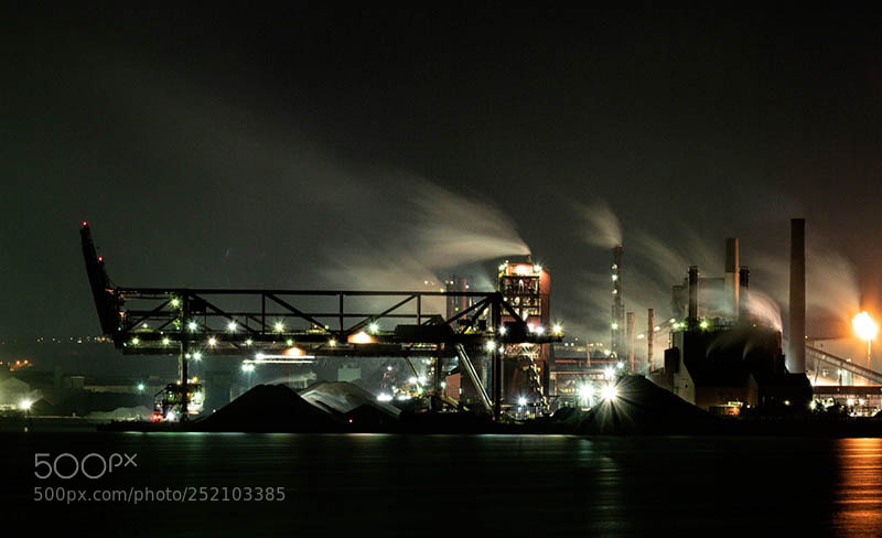 Olympus OM-D E-M1 Mark II sample photo. Steel manufacturing 4 photography