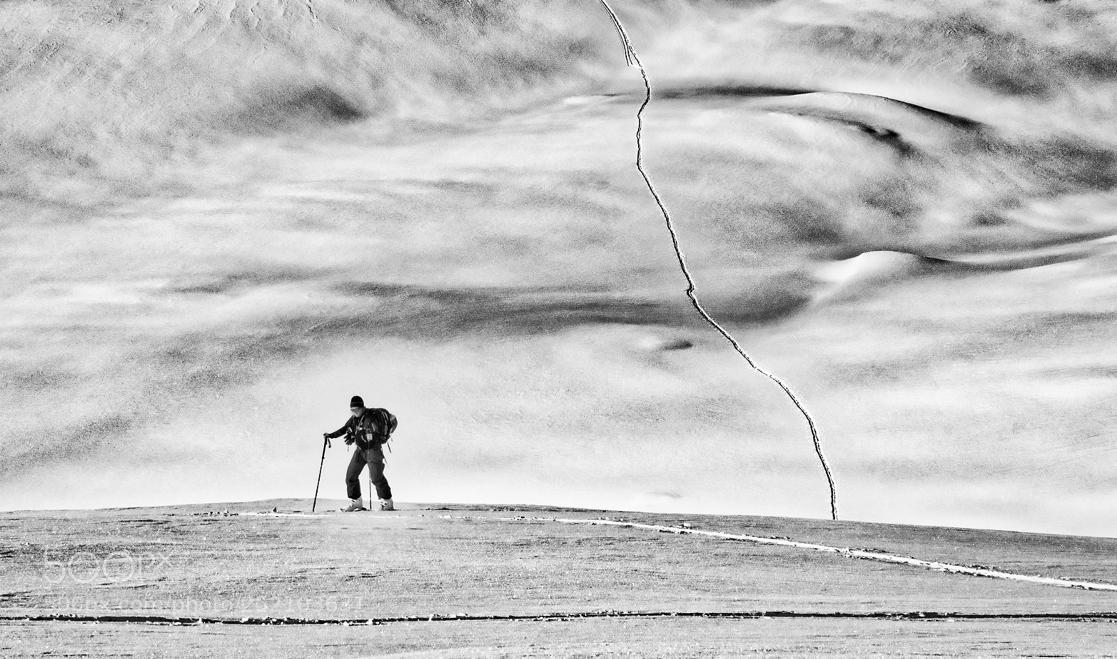 Sony Cyber-shot DSC-RX10 III sample photo. Ski tour photography